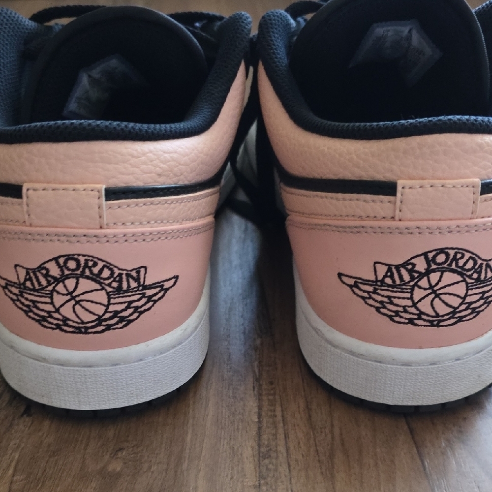 Jordan Mens Air 1 Low 553558 034 Crimson Tint - Picture 3 of 9